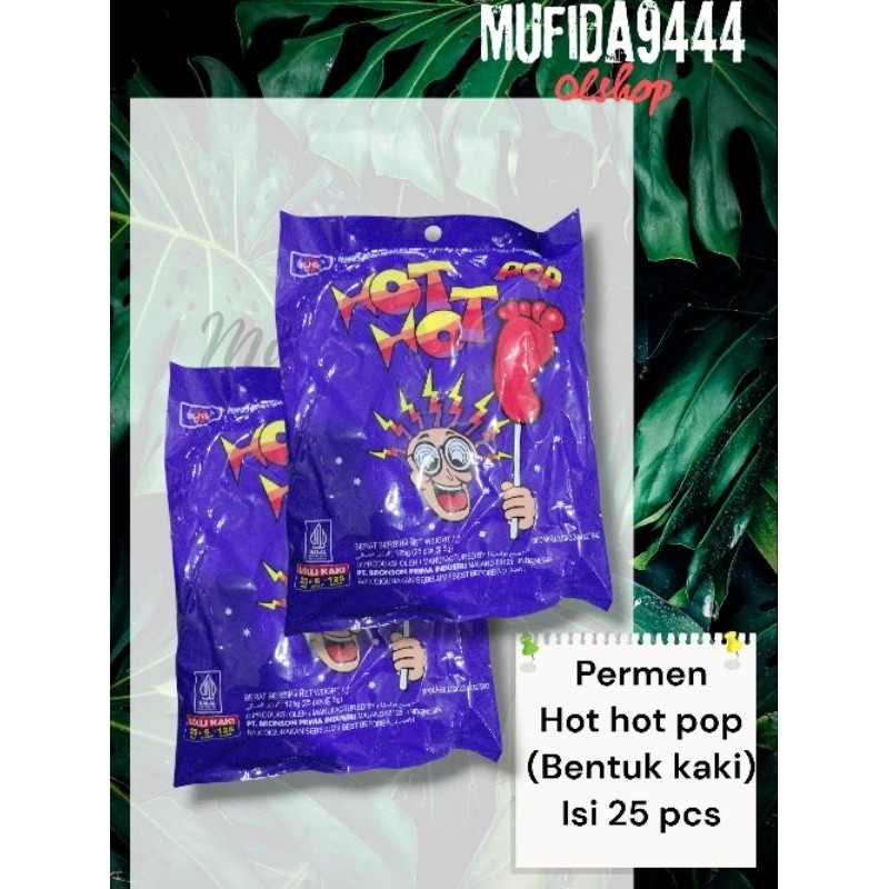 

Permen Hot Hot Pop (Bentuk Kaki) Isi 25 Pcs - ARM