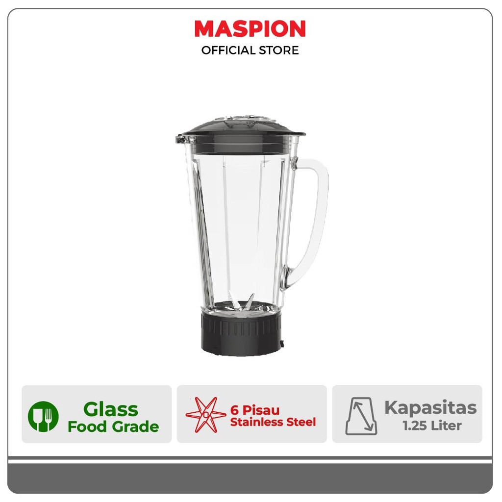 Maspion Electronic Sparepart Jar & Mill Blender