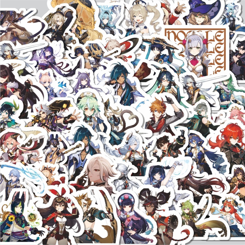 

Stiker Cutting Pack Stiker Anime Full Genshin Impact Versi 1 Isi 100Pcs Series Aesthetic Lucu Keren Untuk Koper Bahan Vynil