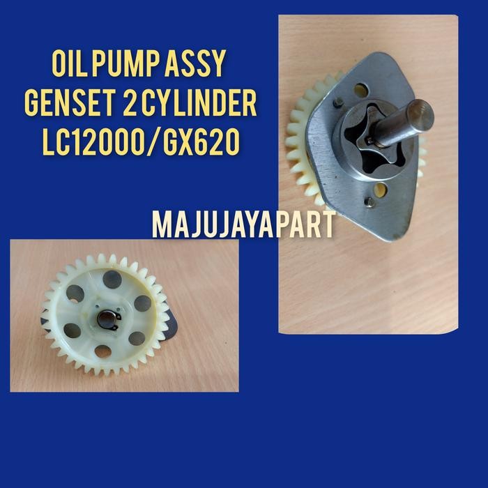 pompa oli genset 2 cylinder loncin LC12000/GX620 best