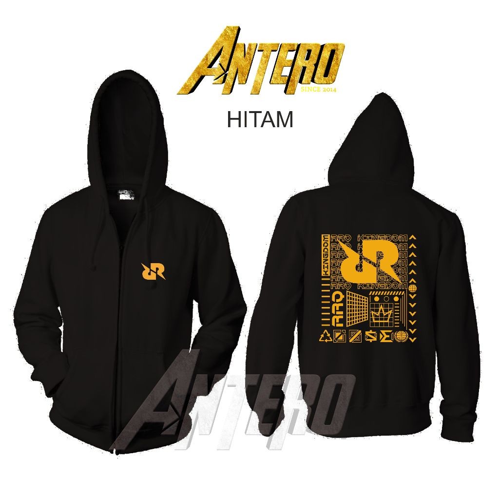 Jaket Resleting Zipper  Tim Esports RRQ Rex Regum Qeon mobil legend _Arvishop