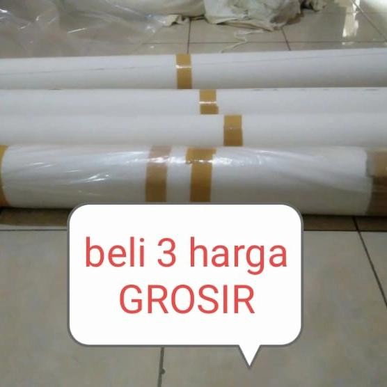 

kanvas roll/media lukis Ukuran 1.6 mtr x 3 mtr - Putih