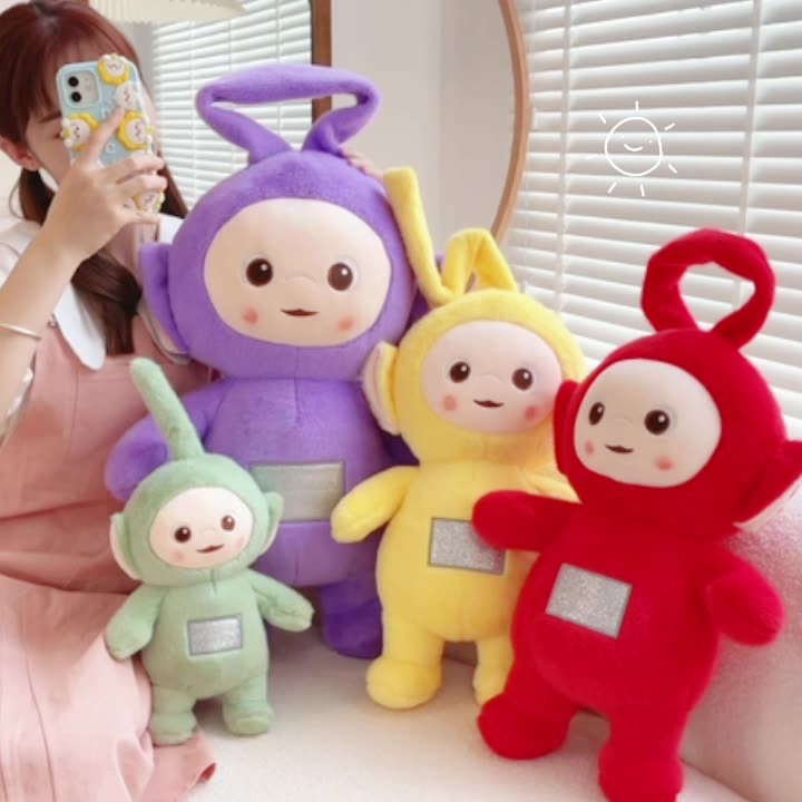 New Teletubbies Plush Doll Miniso Cute Laa-Laa Dispy Anime Doll Cute Teletubbies Action Plush Dolls 