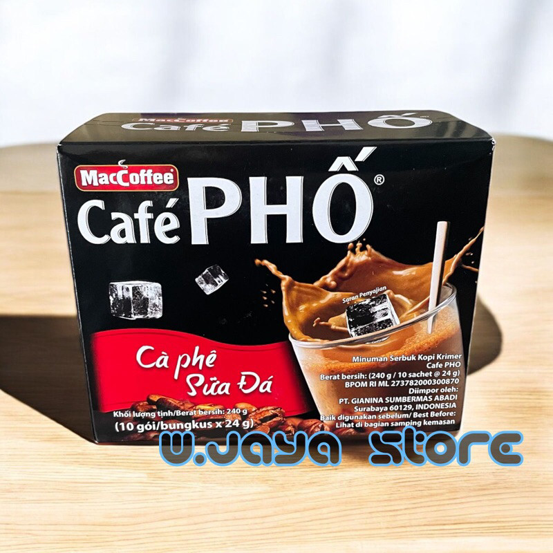 

MacCoffee Cafe Pho 240g Kopi Krimer Vietnam