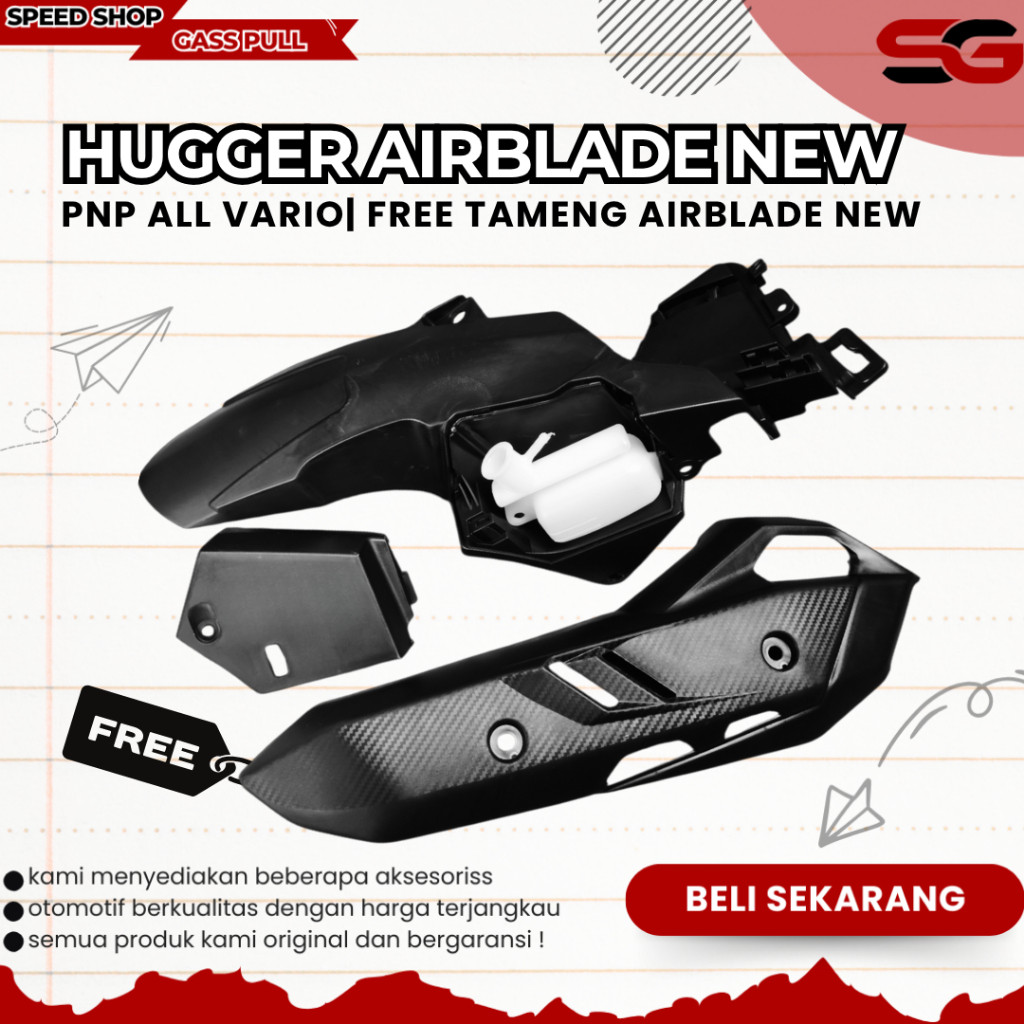 Hugger Airblade Vario 125 New Hugger Vario Spakbor Kolong Vario Hugger New Vario 150 125 Spakbor VP 