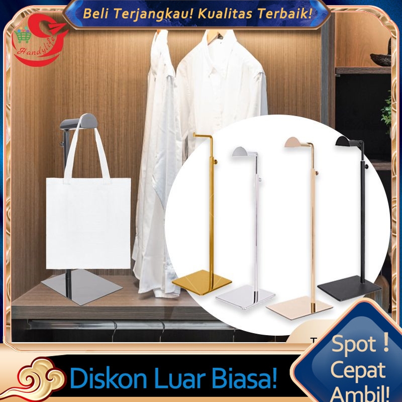 Gantungan Display Tas / Pajangan Tas Topi /Tiang Pajang Tas Topi