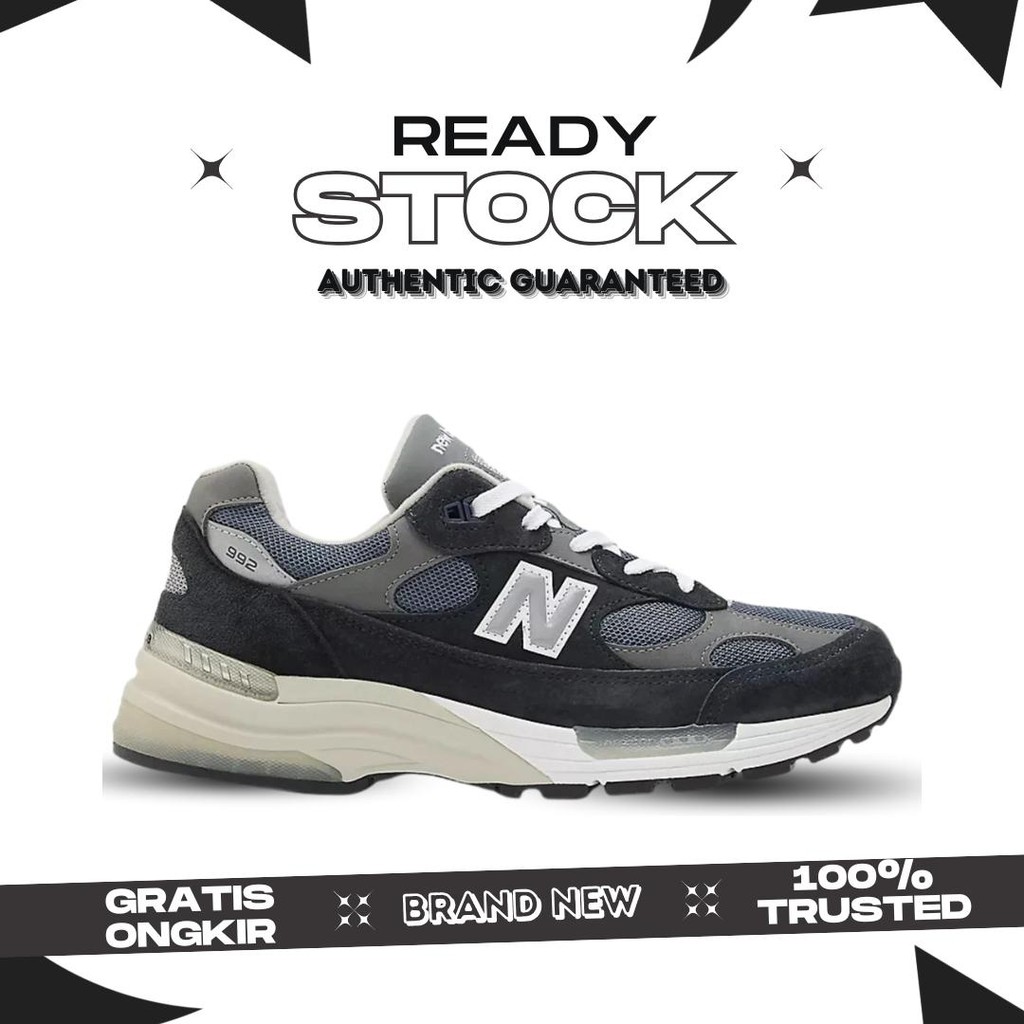 New Balance 992 Navy Original Authentic