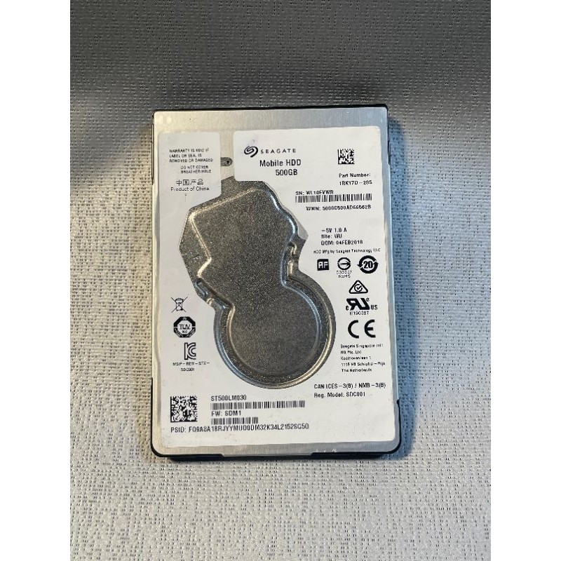HDD 5400 - 7200 RPM Kusus Externalan