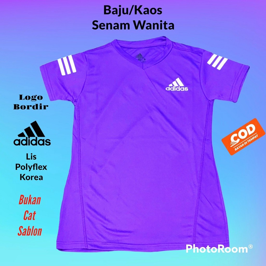 Termurah Baju Olahraga Keren Premium Bahan Bagus / Baju Olahraga Wanita Kaos Atasan Senam Fitness Ae