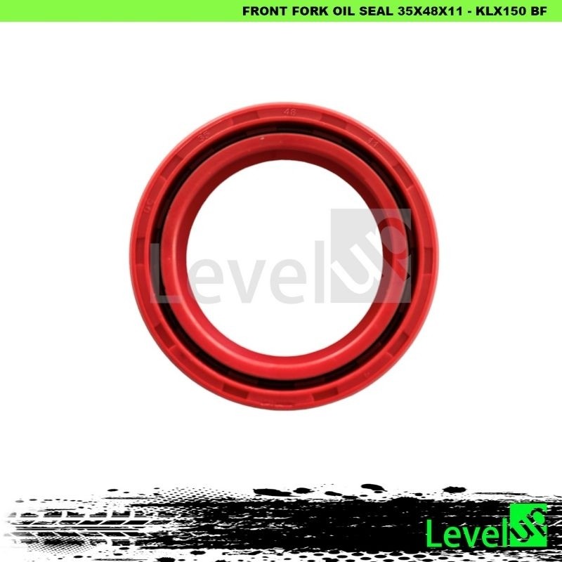 2biji oil seal 35x48x11 dc level up sil shock depan kawasaki klx 150 bf dtracker 150 doble ver oli s
