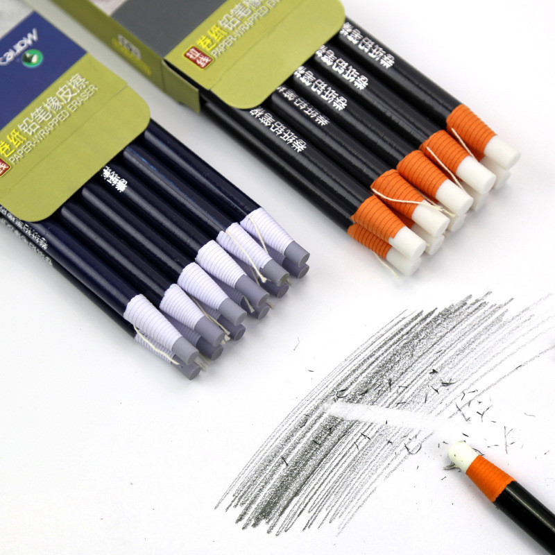 

7MM/5MM Pull Wire Roll Paper Pencil Eraser Sketch Comic Modification Pen Drawing High Precision Pen Eraser School Art Stationery