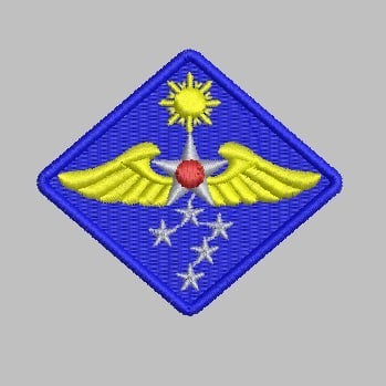 INOVASI-70 PATCH BORDIR US WW2 ARMY AIR FORCE LOGO/EMBLEM AKSESORIS