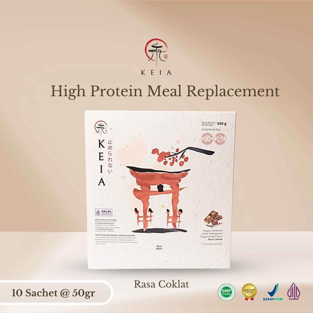 

KEIA High Protein Meal Replacement Rasa Cokelat