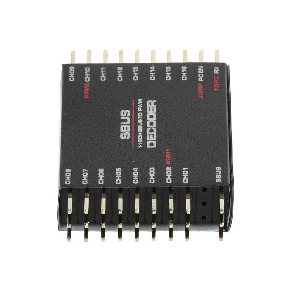 16- annel SBUS to PWM/PPM Decoder for Frsky X8R RXSR Receiver PC Setting Compatible Remote Control R