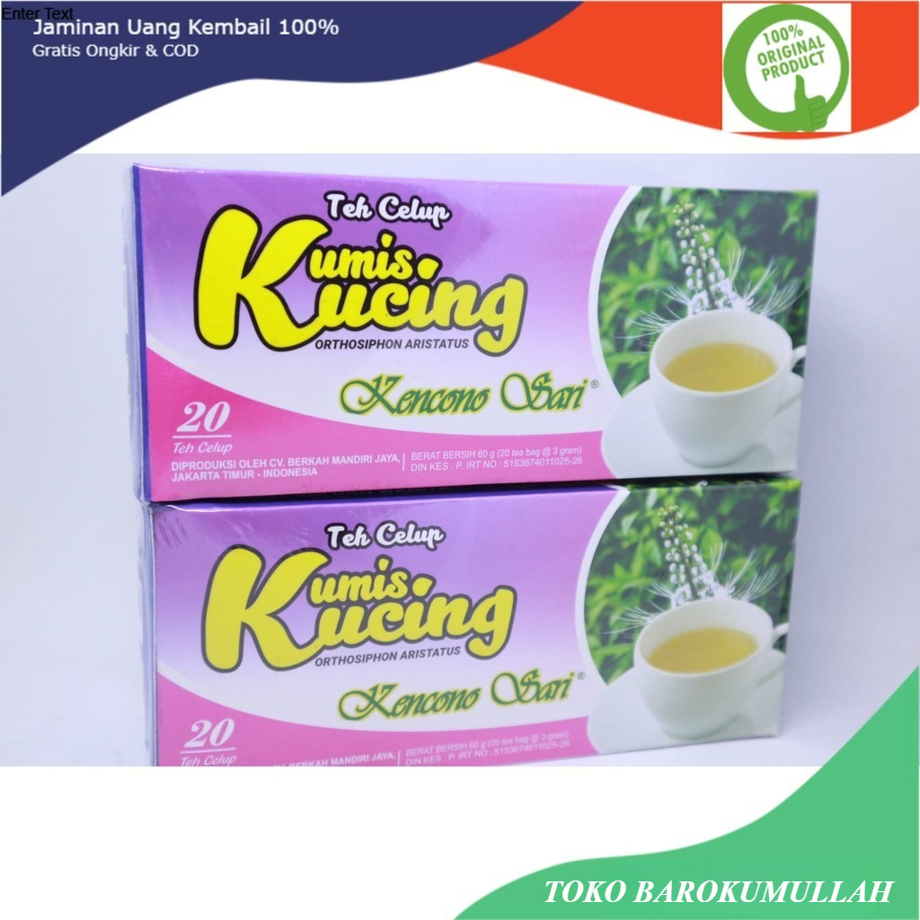 

Teh Celup Kumis Kucing Kencono Sari