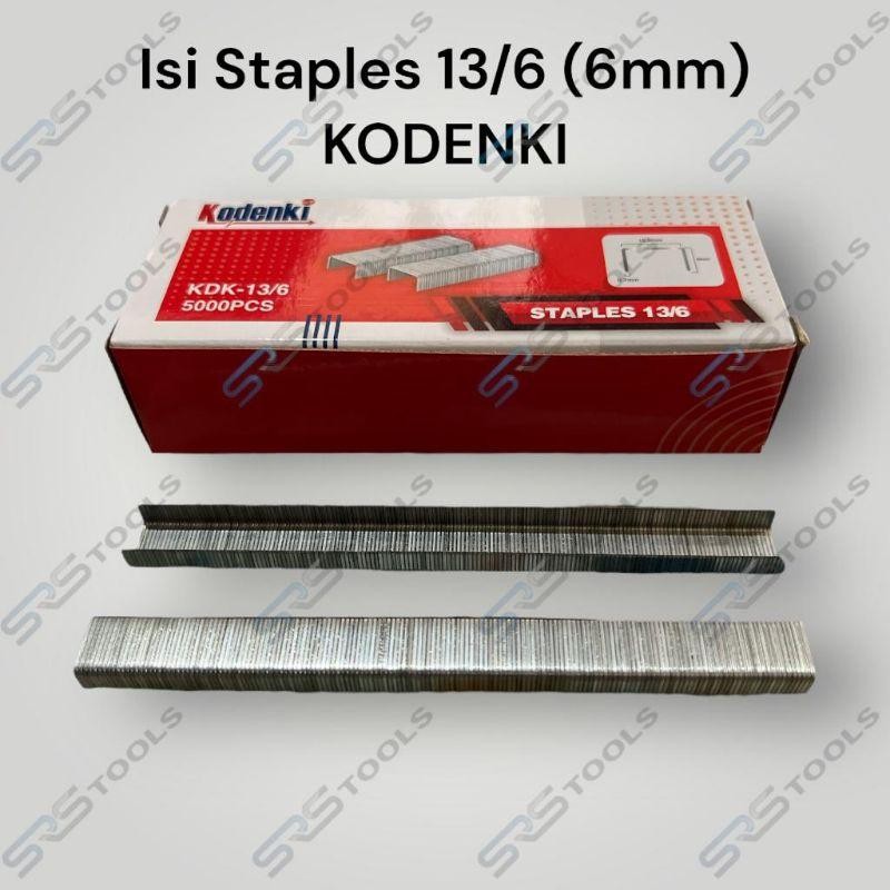 

KODENKI Isi Staples Tembak 13/6 6mm / Refill Paku Stapler R23 6 mm