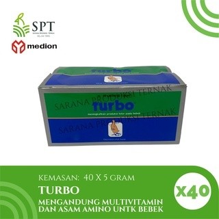 

Medion TURBO 5 Gram 1 Dus Obat Ayam Bebek