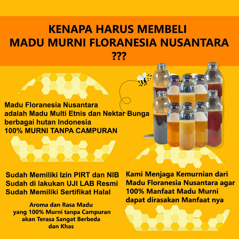 

JAMIN MURAH !!!MADU MURNI MADU ASLI HUTAN SIALANG 500 Gram KUALITAS PREMIUM FULL NEKTAR 100% RAW HONEY MADU FLORANESIA NUSANTARA ESOXSE(BISA LANGSUNG ORDER)