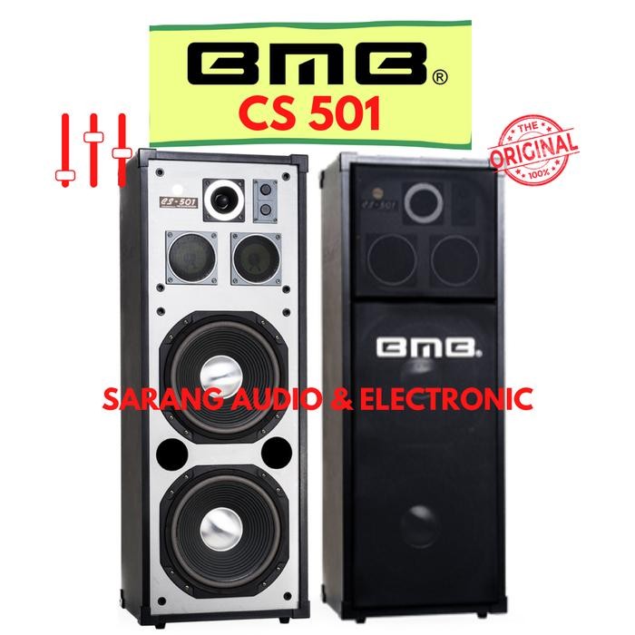 SPEAKER BMB CS501 ORIGINAL BMB CS 501 SPEAKER PASIF 12X2in KARAOKE