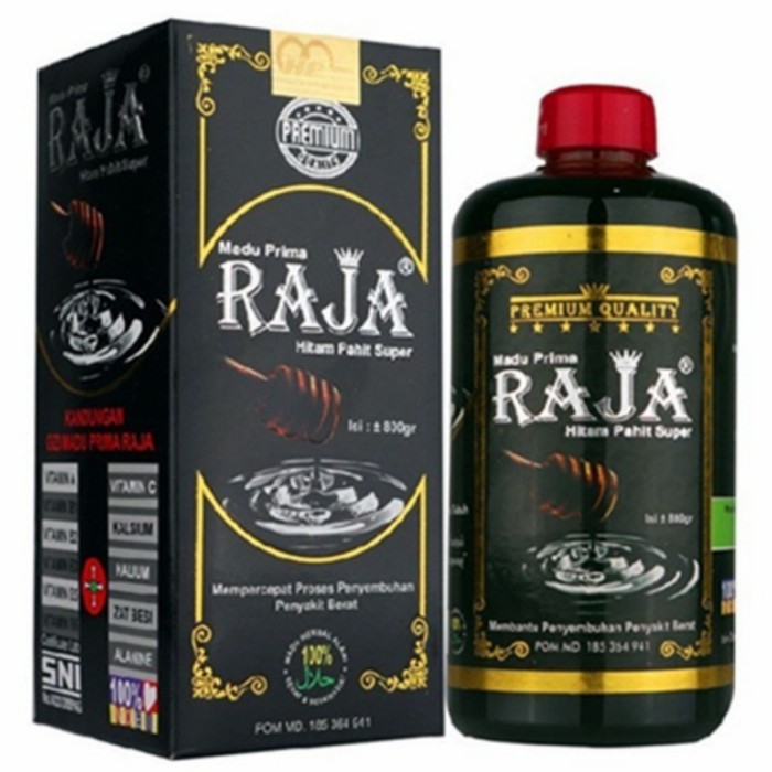 

ORIGINAL | Madu Prima Hitam Pahit Raja 800 gr | Herbal Waz