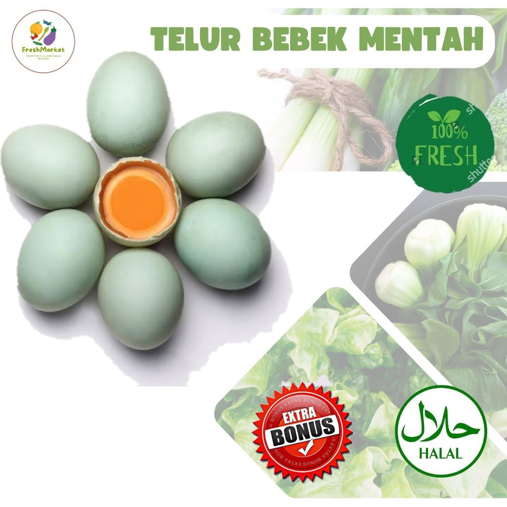 

Telur Bebek Mentah Sayurinstant