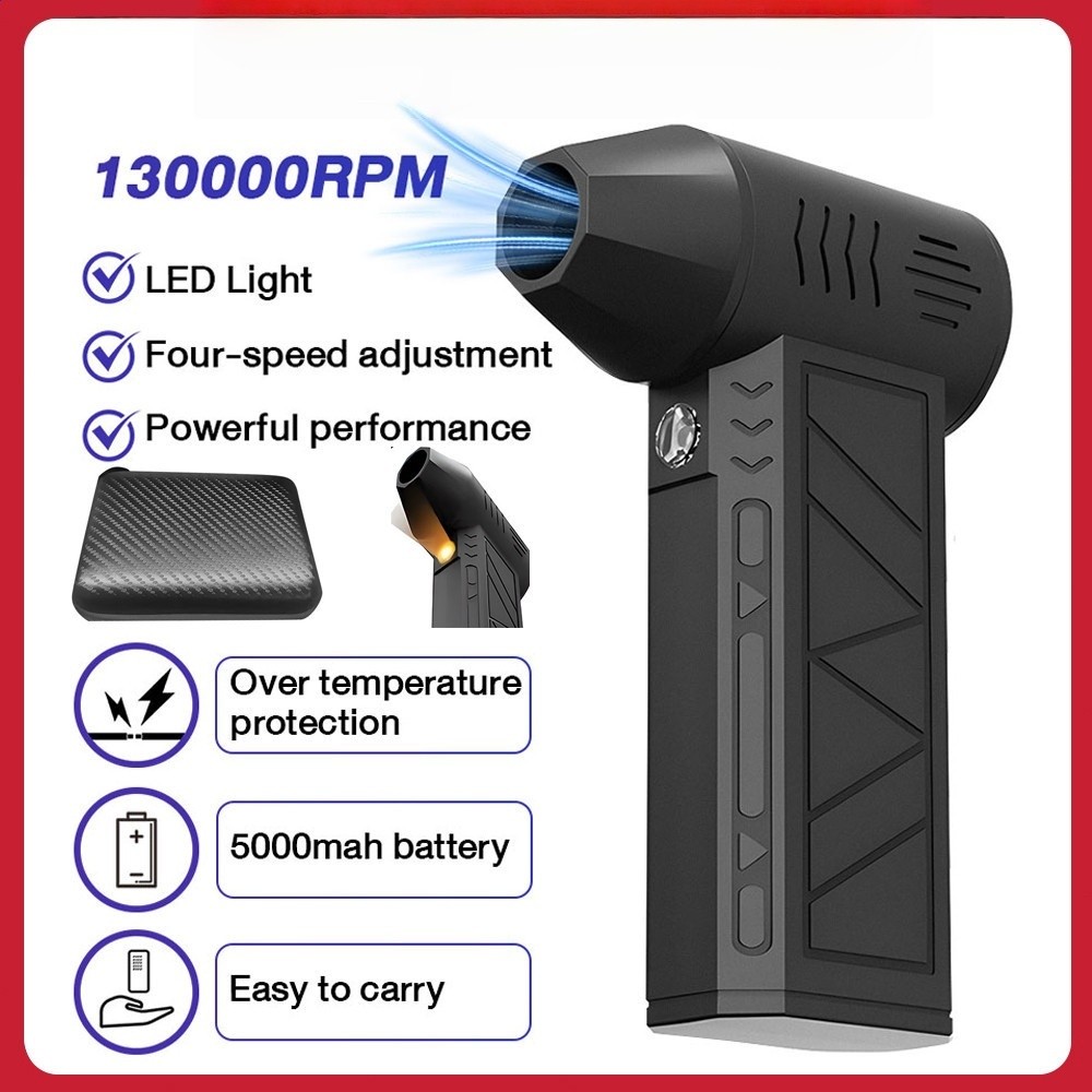 Mini Turbo Jet Fan Turbo Violent Fan Mini Jet Blower 130000 RPM Mini Jet Blower Portable Electric Ai