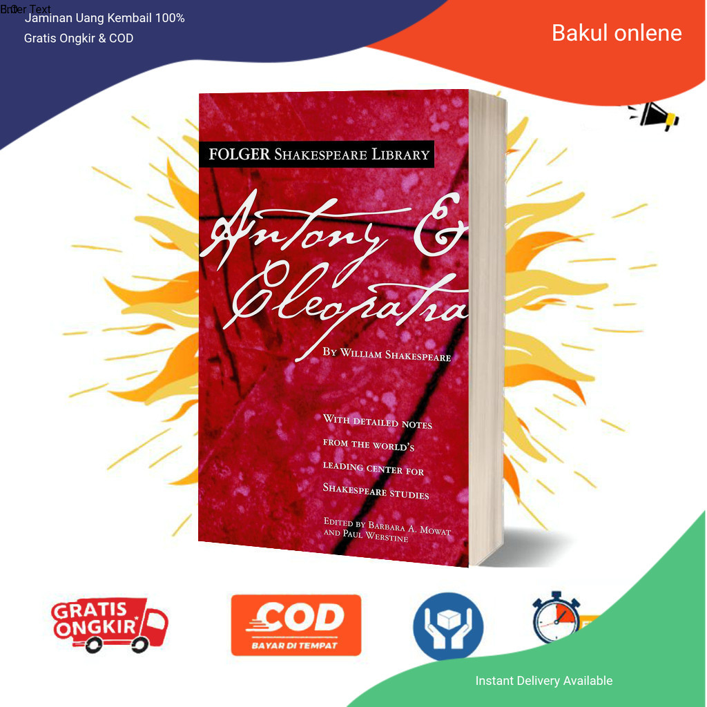 Antony and Cleopatra by William Shakespeare (English)