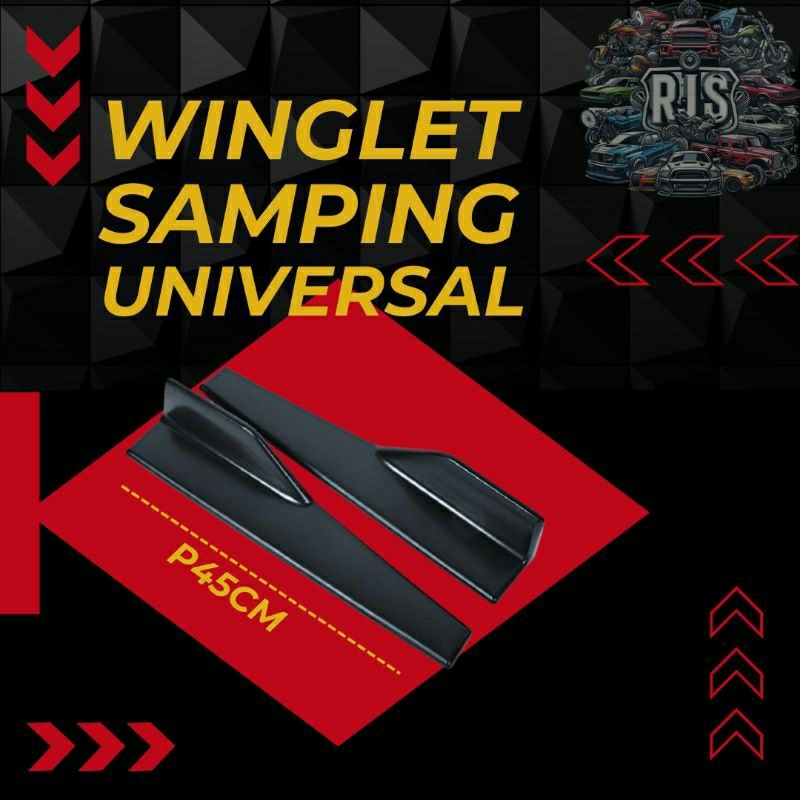 WINGLET SAMPING UNIVERSAL WINGLET SAMPING MOBIL