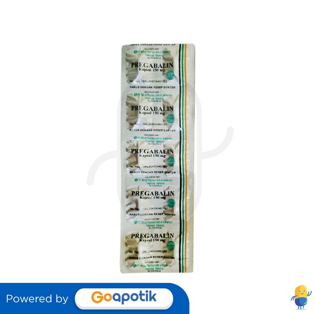 Pregabalin Nulab 150 Mg Strip 10 Kapsul