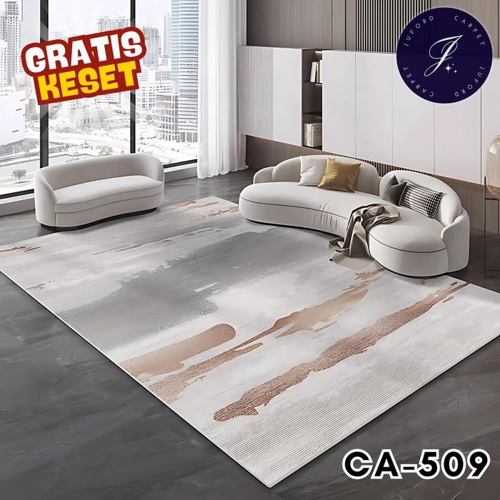 [TERLARIS] Karpet Lantai Aesthetic Minimalis 120x200 | 180x250 | 200x300 Lembut Jumbo Murah Halus Ju