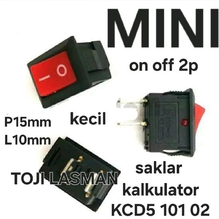 

- RM74...!!! ( SAKLAR KALKULATOR MINI ) 2P ON OFF SWITH SWICTH ROCKER TOMBOL KLICK KECIL CALKULATOR 15X10 15MM X 10MM WARNA 2 PIN P KAKI 2 KOTAK SEGI MICRO NEW....!!!
