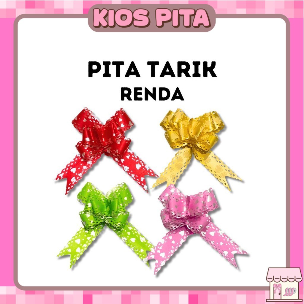 

Pita TARIK RENDA Serut Parcel Kado Souvenir