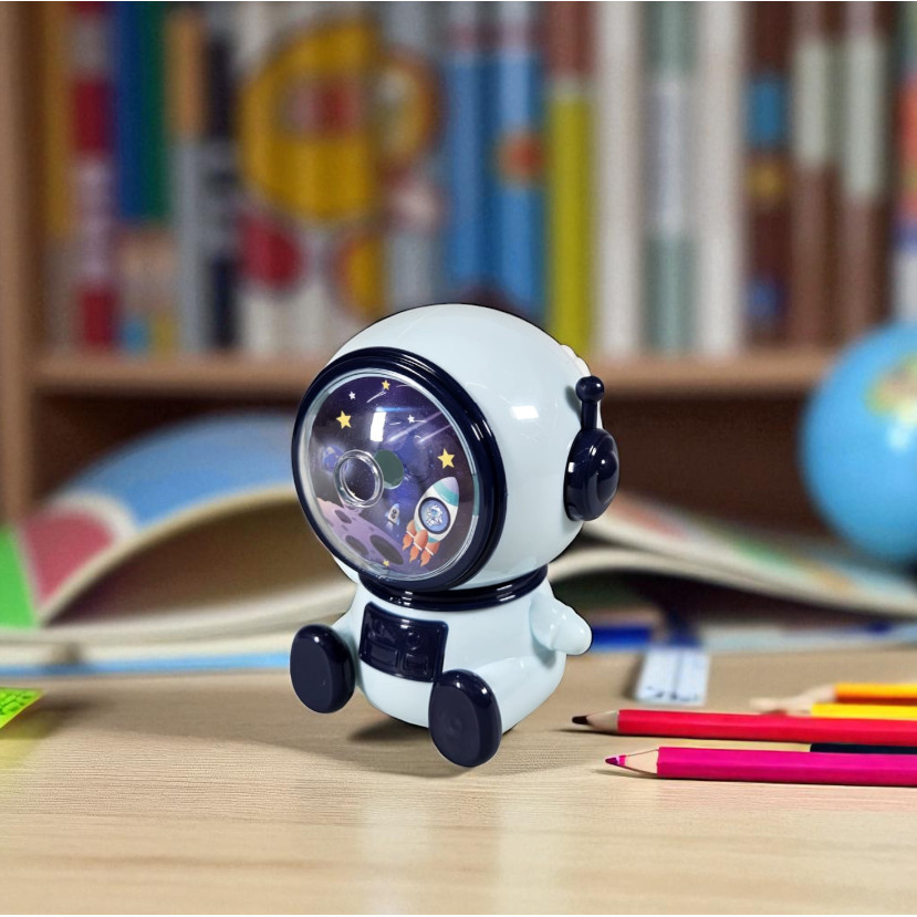 

Primal XIAOLINGJING Rautan Pensil Manual Pencil Sharpener Mini Astronaut 18117 Quality