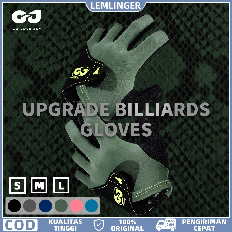 【LEMLINGER】Sarung Tangan Billiard Golovejoy Anti Slip / Golovejoy PRO Billiard Gloves