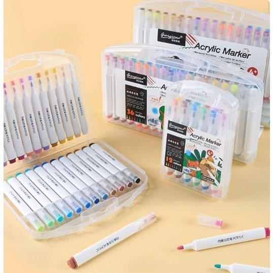 

GIORGIONE Acrylic Markers/spidol akrilik basic set 12/24/36/48 Warna