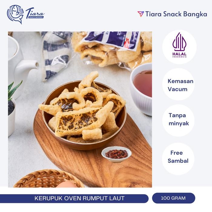 

Kerupuk Oven Rumput Laut Tiara Snack Bangka/Kerupuk Bangka