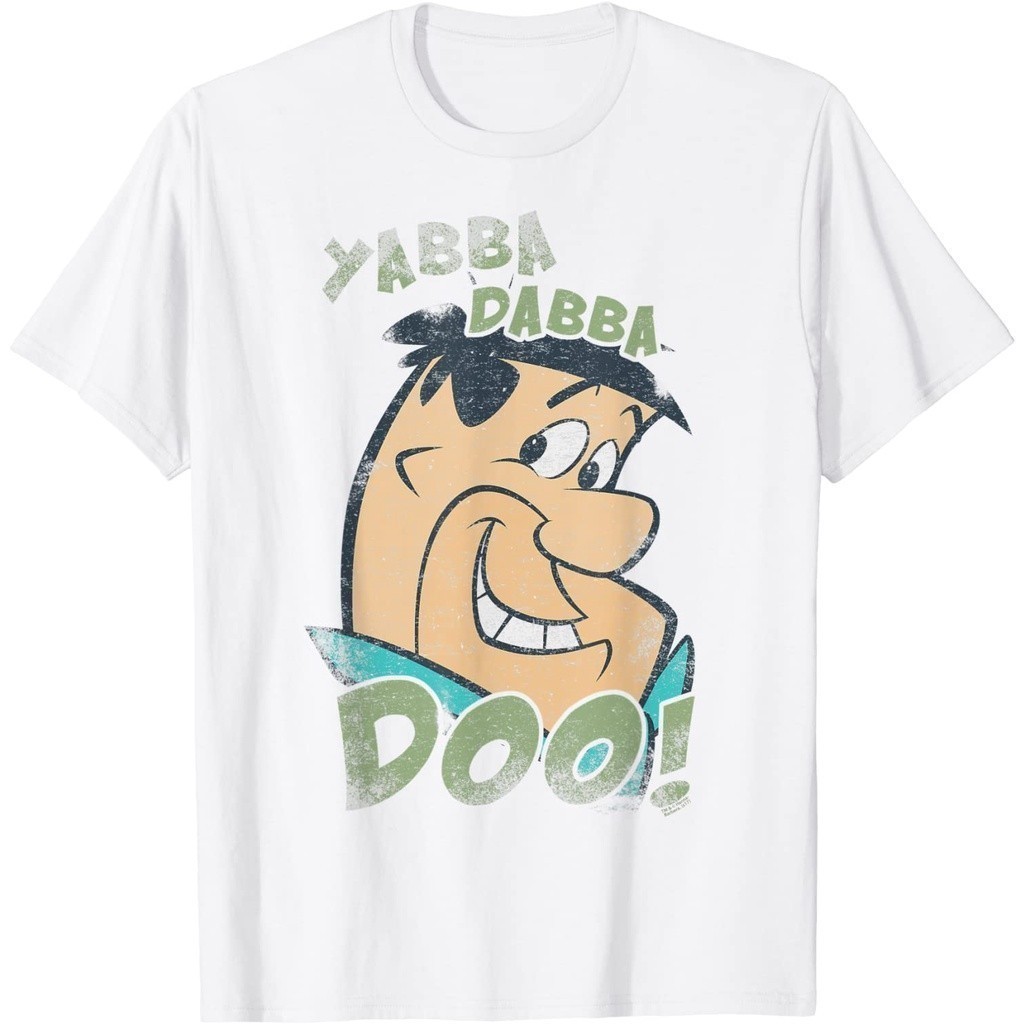 Baju Kaos Dewasa The Flintstones Vintage Yabba