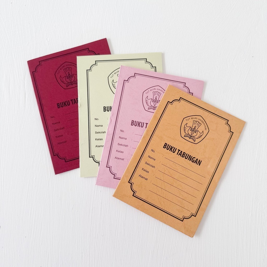 

BUKU TABUNGAN SEKOLAH / BUKU TABUNGAN SD SMP SMA / BUKU TABUNGAN KECIL TANGGUNG