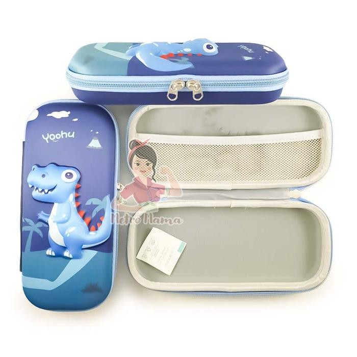 

Terbaru Kotak Pensil 3D Timbul EVA Anak Sekolah Premium Kuat Awet dan Murah Tempat Pencil 20cm - Dino Blue