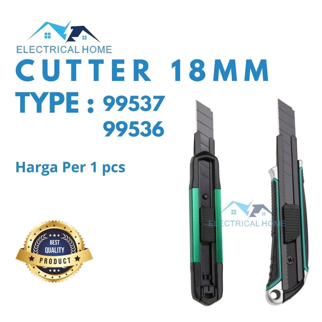 

CUTTER 18MM / SMALL UTILITY KNIFE / BOX CUTTER / THICKENED PAPER