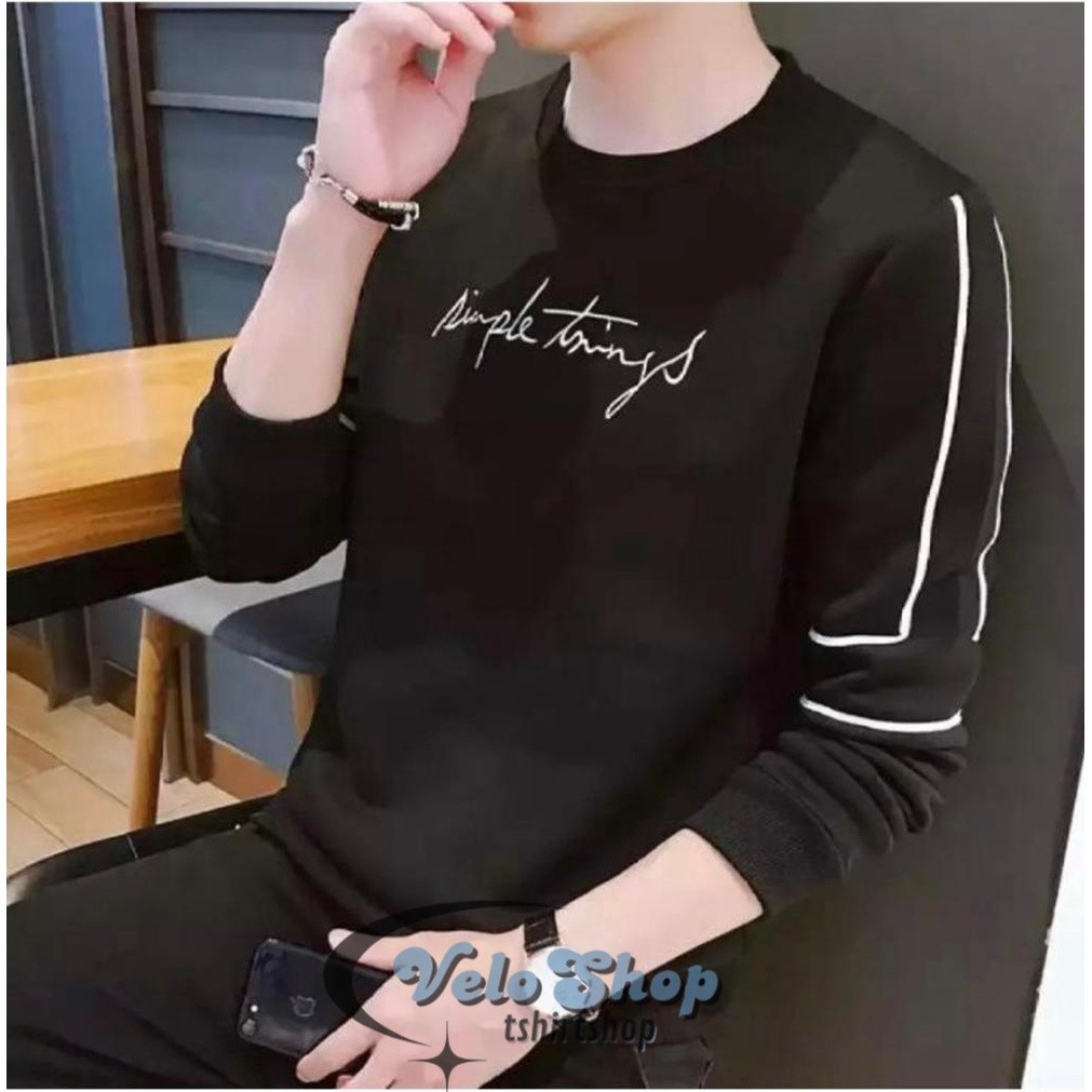 KAOS PRIA / KAOS PRIA LENGAN PANJANG / KAOS COWOK MODEL TERBARU KOREA / KAOS PRIA KEREN / BAJU KAOS 