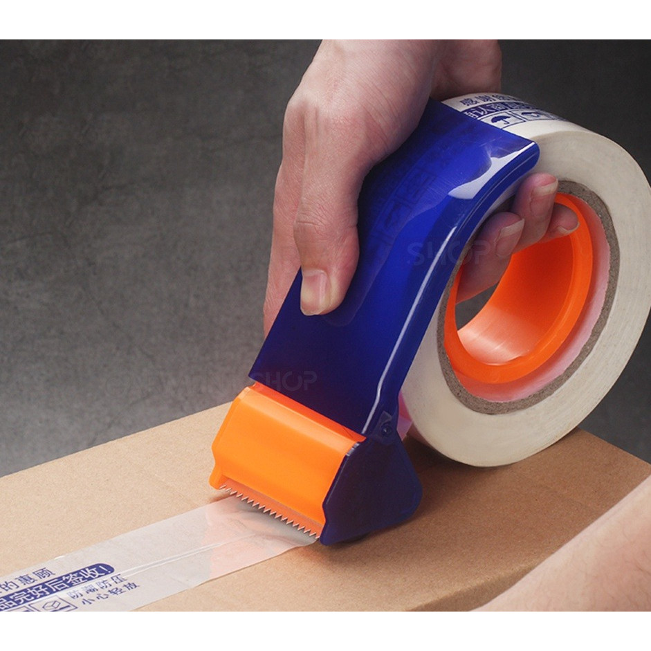 

CORNELSTORE Dispenser Tempat Lakban 2" INCH Pemotong Isolasi Tape Cutter Plastik