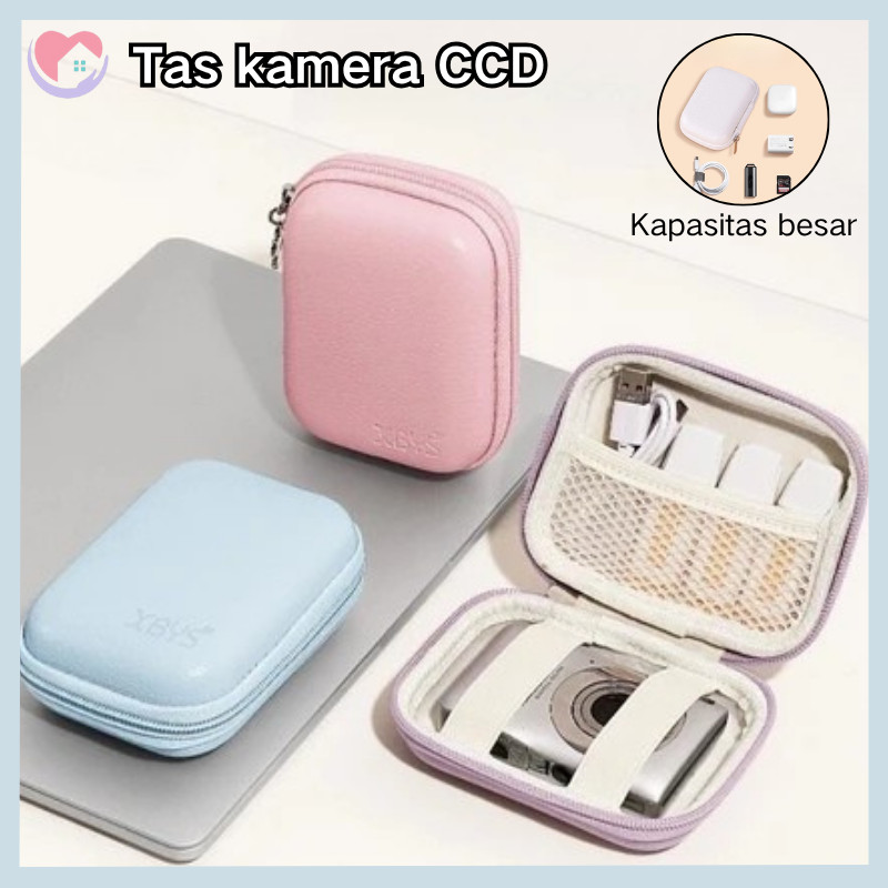 【COD】 Kotak Penyimpanan Kamera CCD Baru, Kotak Penyimpanan Kamera Tahan Air, Tas Kamera Mini Anak-an