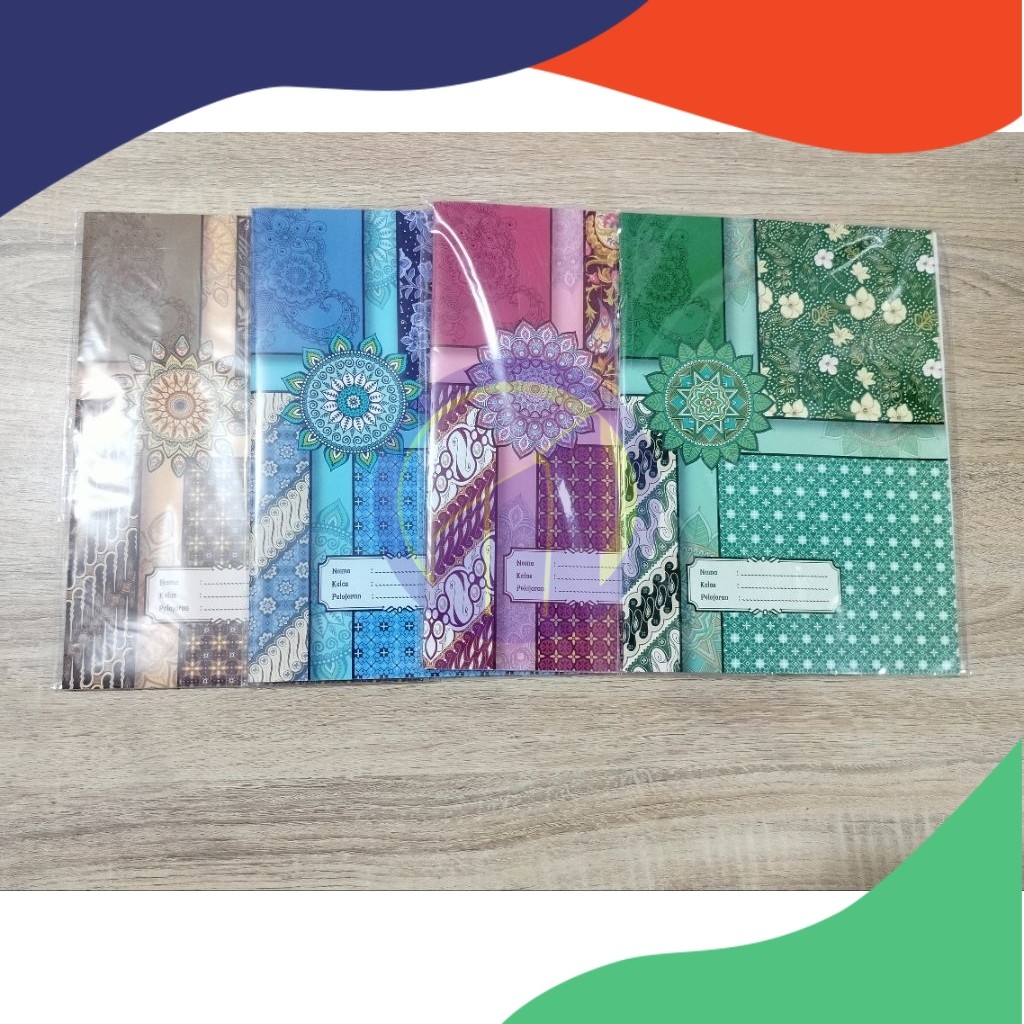 

(Pack) Sampul Buku Tulis Kwarto (SIDU) Simpaty Motif Ornament Isi 20 Pcs (Min. order 10 Pak)