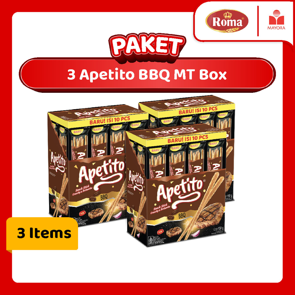 

Paket 3 Roma Apetito BBQ Box