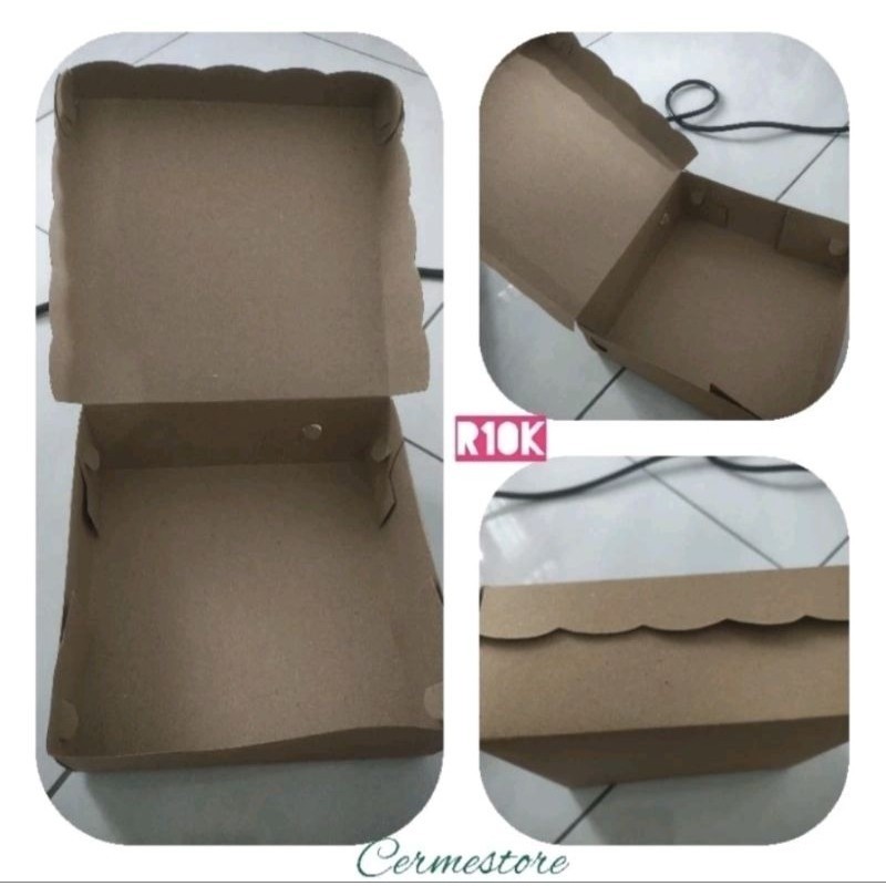 

DUS NASI / BOX NASI R10K 20 CM Isi 100 pcs