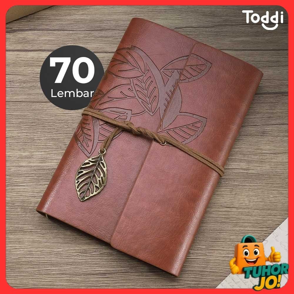 

Toddi BESTOYARD Buku Jurnal Leather Diary A6 70GSM 140 Halaman Blank - B-606