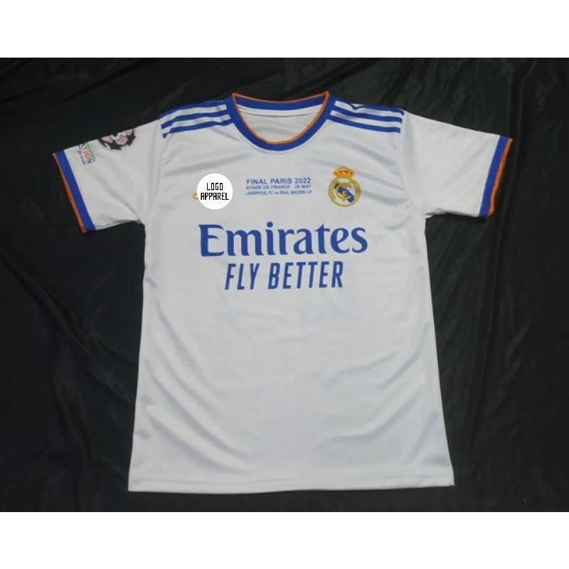 Jersey Real Madrid Final UCL 2022 Full Printing