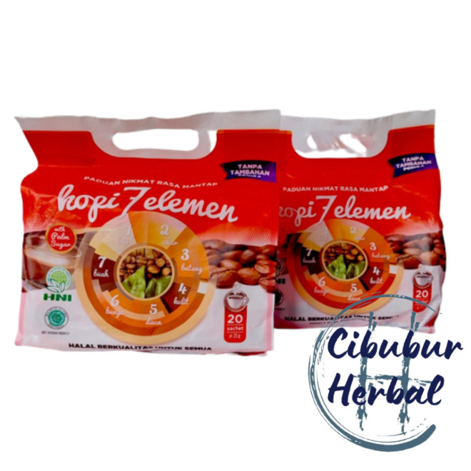 

Kopi 7 Elemen Sevel HNI HPAI Isi 20 Sachet