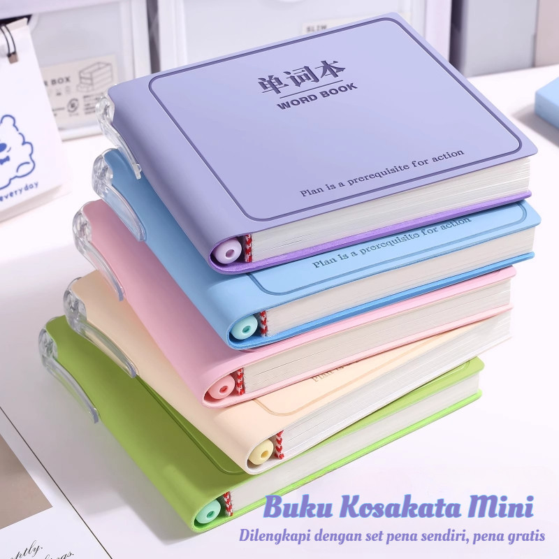 

Buku kosakata mini pelajar buku catatan portabel perencana harian bernilai tinggi buku catatan kecil